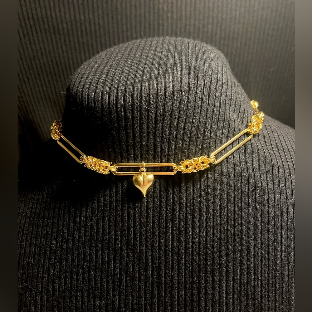 Gold Heart Pendant Necklace - 14K GOLD FILLED & PLATED